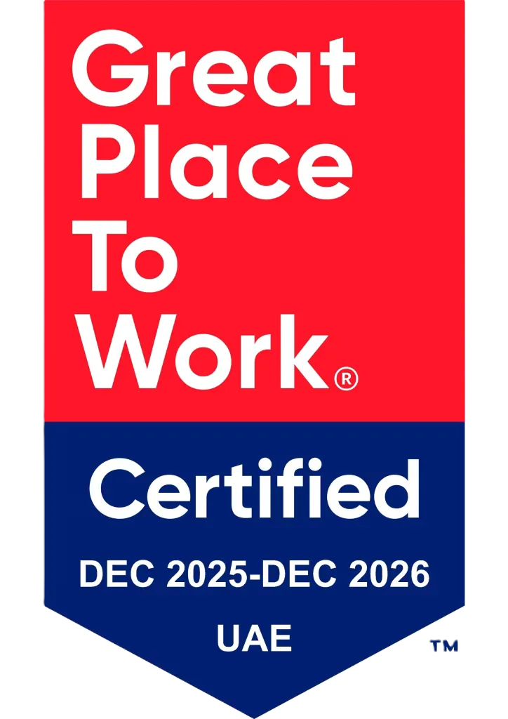 Great Place To Work Certified — UAE, Dec 2025 to Dec 2026